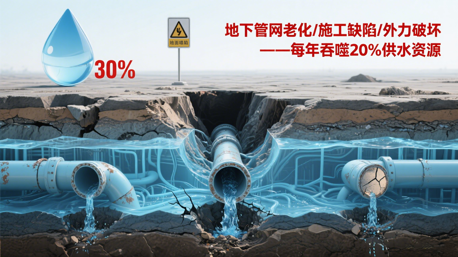 智能檢測(cè)技術(shù)守護(hù)城市“生命線”：供水管道安全運(yùn)行新方案